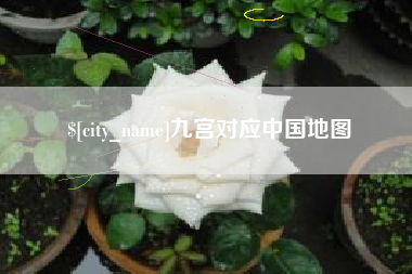 海门九宫对应中国地图