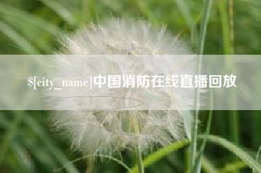 海门中国消防在线直播回放