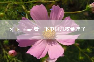 海门看一下中国几枚金牌了