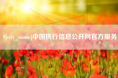 海门中国执行信息公开网官方服务