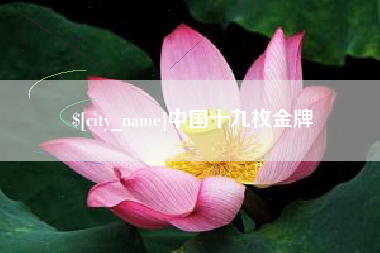 海门中国十九枚金牌