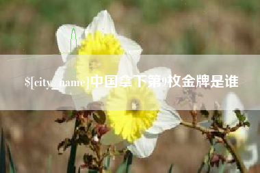海门中国拿下第9枚金牌是谁