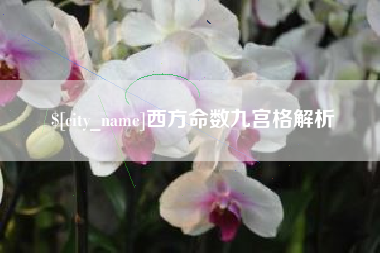 海门西方命数九宫格解析