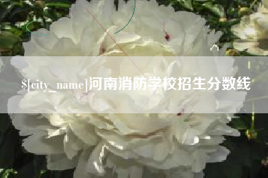 海门河南消防学校招生分数线