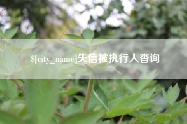 海门失信被执行人杳询