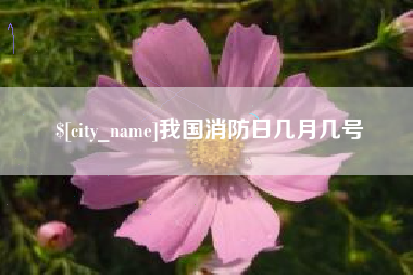 海门我国消防日几月几号