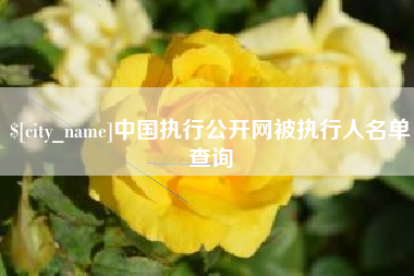 海门中国执行公开网被执行人名单查询