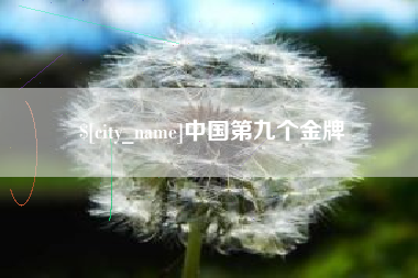 海门中国第九个金牌