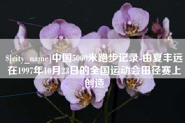 海门中国5000米跑步记录-由夏丰远在1997年10月23日的全国运动会田径赛上创造