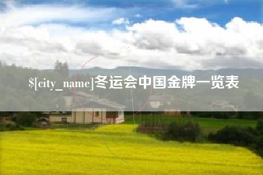 海门冬运会中国金牌一览表